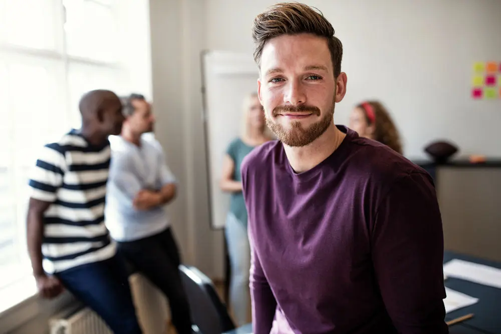 A smiling man receiving outpatient therapy for mental health services in Berlin, NJ A smiling man receiving outpatient therapy for mental health services in Berlin, NJ